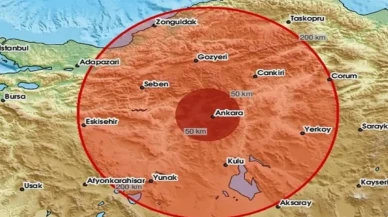 Ankara'daki Depremin Büyüklüğü AFAD Tarafından 3.5 Olarak Açıklandı!