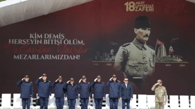 Çanakkale Deniz Zaferi'nin 110. yıldönümü için son prova yapıldı!