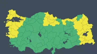 Meteoroloji'den 30 ile hava durumu uyarısı: Kar, sağanak, fırtına...
