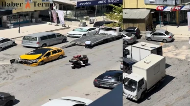 Denizli Akkonak'ta Hastane Taksisi Felaket Bir Şekilde Kaza Yaptı!