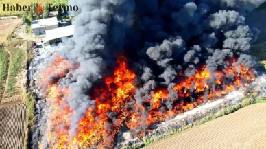Adana Seyhan'da Geri Dönüşüm Fabrikasında Felaket Yangın!