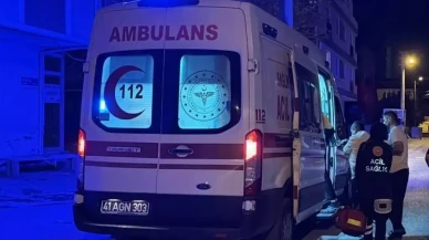 Kocaeli Darıca'da Apartman Merdiveninden Düşme Kazası!