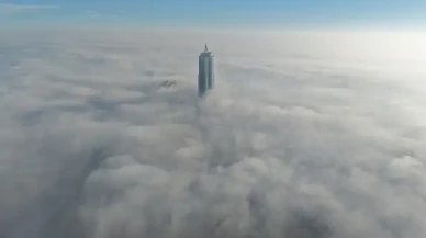 Konya'da Yoğun Sis Etkili Oldu: Şehir Adeta Bir Sis Denizine Gömüldü