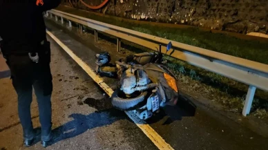 Şişli'de feci motosiklet kazası: Sürücü hayatını kaybetti