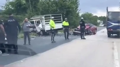 Bursa Nilüfer'de Yağışlı Hava Feci Bir Kazaya Neden Oldu!