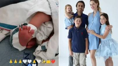 Wilma Elles Anne Oldu: "Leon Mirza" İsimli Oğlunu Kucağına Aldı!