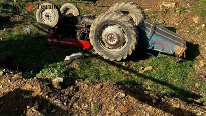 Ödemişli Çiftçi Kazım Karagöz Traktörün Altında Kalarak Can Verdi!