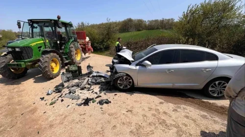 Bilecik'te Meydana Gelen Trafik Kazasında 1 Kişi Yaralandı!