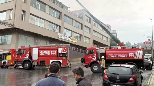 Eyüpsultan'da Bir Tekstil Fabrikasında Yangın Çıktı!