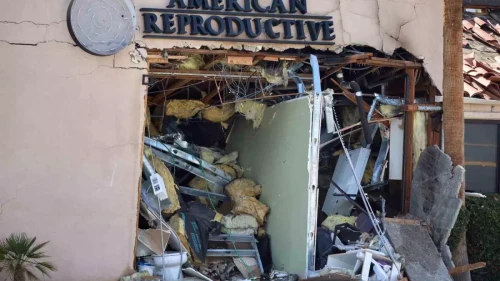 California'da Palm Springs'te Klinikte Yoğun Patlama Yaşandı!