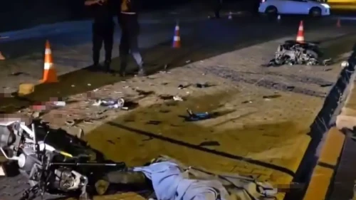 Alanya'da Motosiklet Kazası:  Hasan Yılmaz ve Ömer Faruk Karakoç Öldü