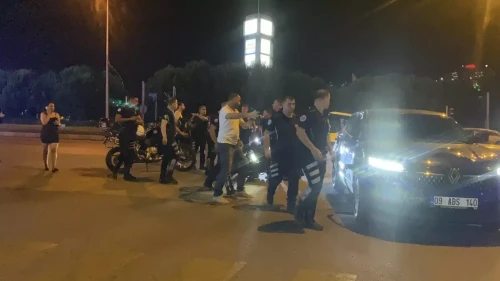 Aydın'da Motosikletli Polis Memurları Kaza Geçirdi!