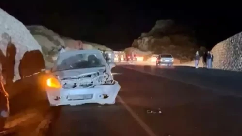 Mersin Erdemli'de Domuzla Çarpışan Araç Kazası: Yaralanan Olmadı!