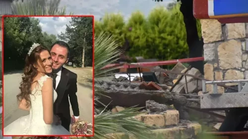 Menemen'de Düğün Salonu Faciası: Doktor Çift Devrilen Kemer Altında Can Verdi!
