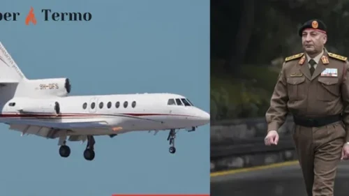 Libya Genelkurmay Başkanı'nı taşıyan uçak Ankara'da düştü