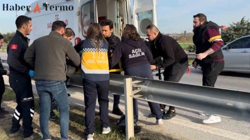 Edirne'de Motosiklet Kazası: Üniversiteli Genç Ağır Yaralandı