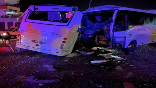 Antalya Serik'te Midibüs Kazası: 6 Kişi Yaralandı!