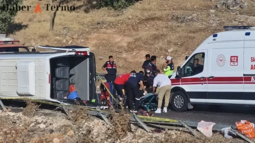 Diyarbakır'da Minibüs Faciası: M.G.'nin Kullandığı Araç Devrildi, 1 Ölü