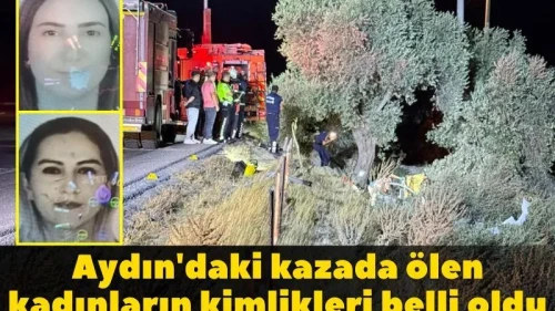 Aydın Çine'de Feci Kaza: Melek Özdağlar ve Sibel Toprak Hayatını Kaybetti