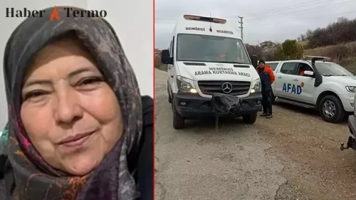 Manisa Demirci'de Şerife Çınar'dan Haber Alınamıyor, Arama Çalışmaları Sürüyor