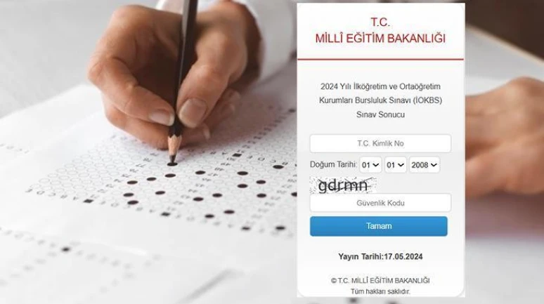 2025 MEB BURSLULUK (İOKBS) SINAVI SONUÇLARI YAYINLANDI!