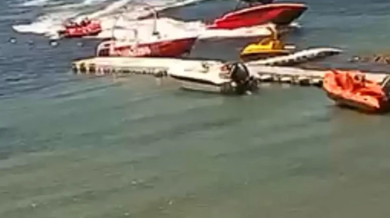 Bodrum'da Sürat Teknesi Kazasında 3 Turist Yaralandı!