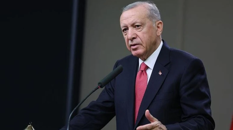 Cumhurbaşkanı Erdoğan, 19 Mayıs için bir mesaj verdi.