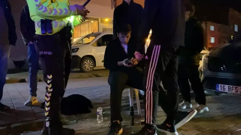 Bursa İnegöl'de Meydana Gelen Trafik Kazasında 2 Kişi Yaralandı!