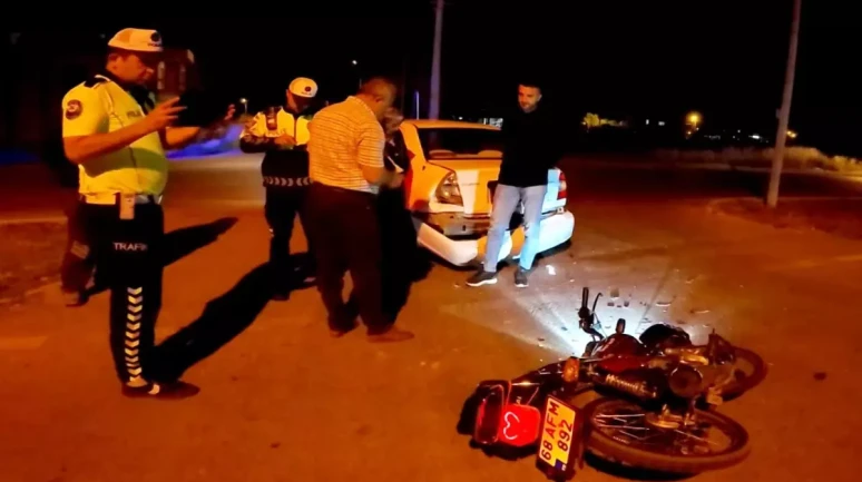 Aksaray'da Motosiklet Kazası: Sürücü Onur M. Ağır Yaralı!