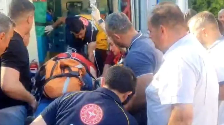 Balıkesir'de Asma Dallarını Temizlerken Düşen Caner A. Panik Oldu!