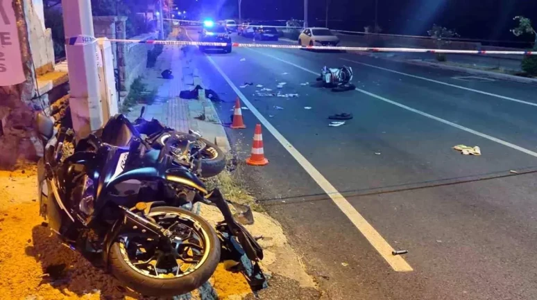 Bodrum'da Motosiklet Kazası: Müjdat Kılıç ve Erhan Göktaş Öldü!