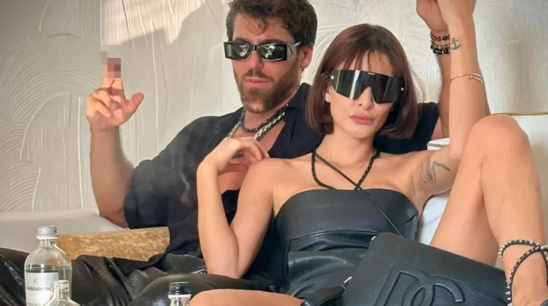 Can Yaman ve sevgilisinden sınırları zorlayan poz!