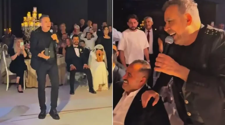 Haluk Levent'e sahnede para atılınca olanlar oldu: Gelecek yıl Ulus pavyonundayım!