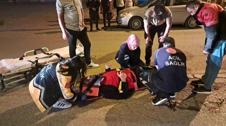 Karaman'da Meydana Gelen Felaket Kaza: Motokurye Kaza Yaptı!