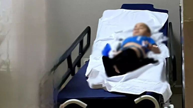 İnegöl'de Balkondan Düşen Çocuk  Egemen E. Yaralandı!