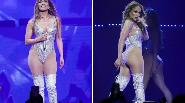 Jennifer Lopez, Madrid'de cesur sahne şovuyla göz kamaştırdı!