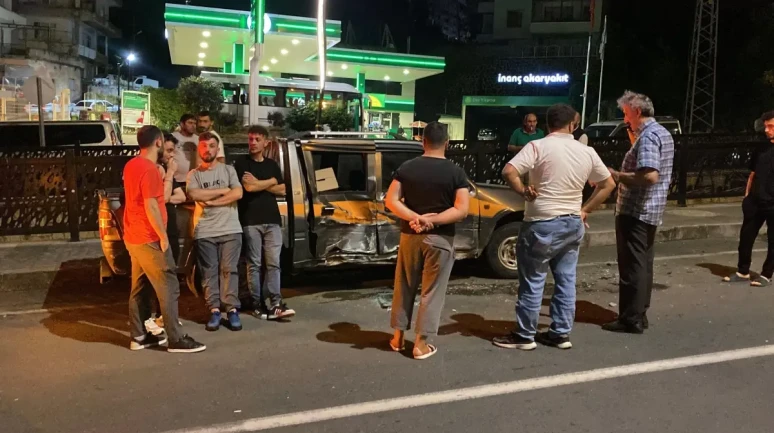 Rize'de Trafik Kazası Meydana Geldi: M.G. Yaralandı!