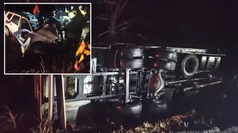 Afyonkarahisar Dinar'da Feci Kaza: Otomobil Sürücüsü Hayatını Kaybetti