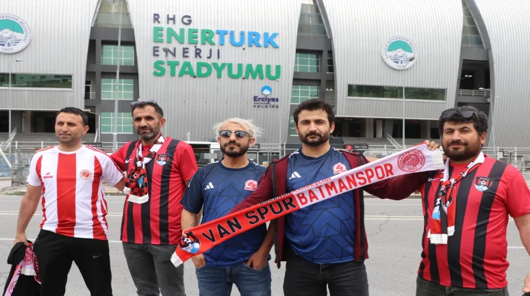 Van Spor ile Batman Petrolspor arasındaki karşılaşma heyecanı!