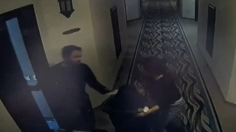 Damat Emir Aras'ın Yangın Anındaki Kaçış Görüntüleri Ortaya Çıktı!