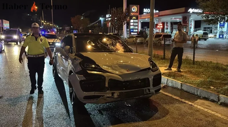 Tokat'ta Feci Kaza: Porsche Motosiklete Çarptı - 2 Kişi Hayatını Kaybetti