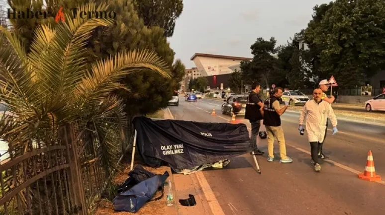 Samsun Atakum'da motosiklet sürücüsü  Neriman Öksüm'e Çarptı 1 Ölü 1 Yaralı