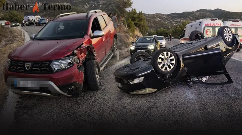 İzmir Foça'da S.D.'nin Alkollü Sürüş Kazası: 3 Yaşındaki K.L.Ç. Dahil 4 Kişi Yaralandı