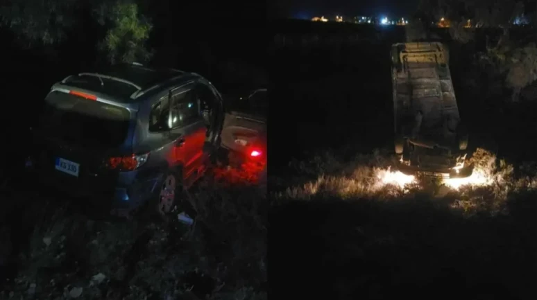KKTC İskele-Gazimağusa Yolunda Çarpışma: Kamyonet Takla Attı, Sürücü Yaralandı!