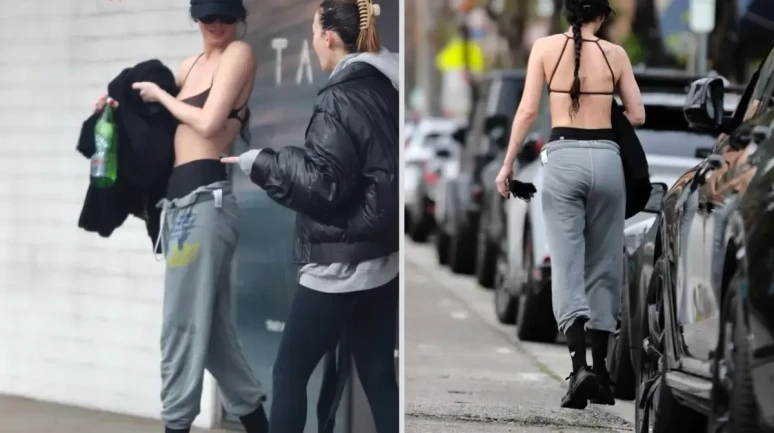 Dakota Johnson Tarzı İle Spor Salonu Çıkışında Tüm Dikkatleri Çekti