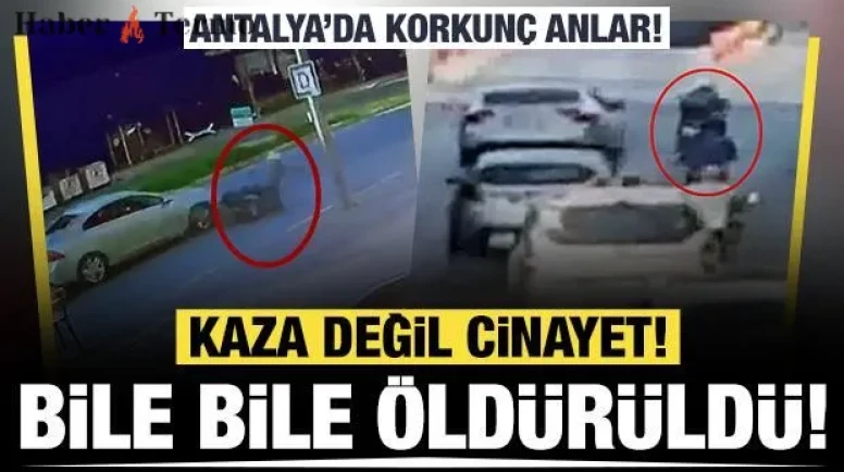 Antalya'da Trafik Cinayeti: Motosikletliye Kasten Çarpan Sürücü Tutuklandı