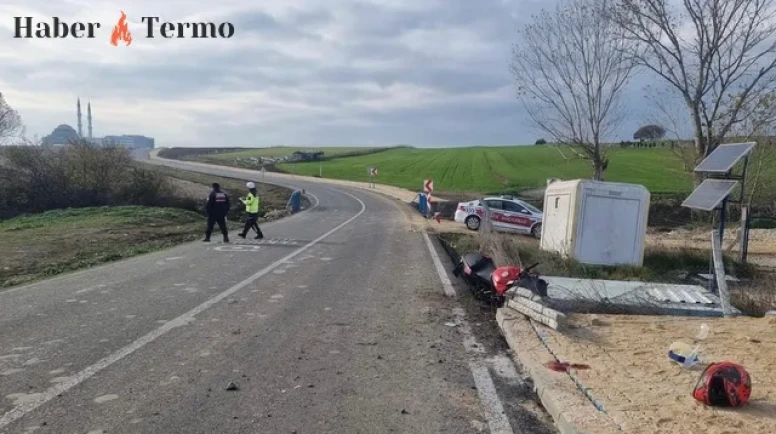 Tekirdağ'da Motosiklet Kazası: 20 Yaşındaki  Hayatını Kaybetti