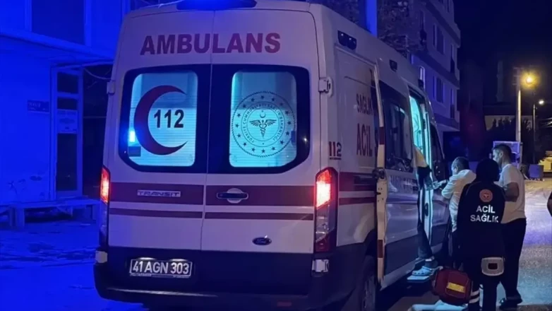 Kocaeli Darıca'da Apartman Merdiveninden Düşme Kazası!